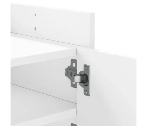 Tv Skapītis, Balts, 100X35X40 Cm, Inženierijas Koks Vidaxl