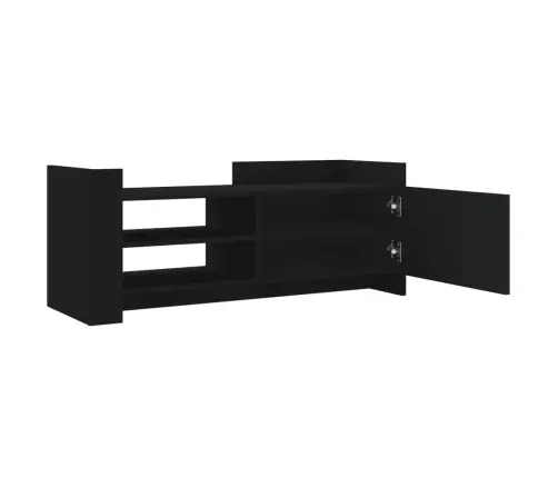 Tv Skapītis, Melns, 100X35X40 Cm, Inženierijas Koks Vidaxl