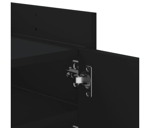 Tv Skapītis, Melns, 100X35X40 Cm, Inženierijas Koks Vidaxl