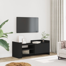 Tv Skapītis, Melns, 100X35X40 Cm, Inženierijas Koks Vidaxl