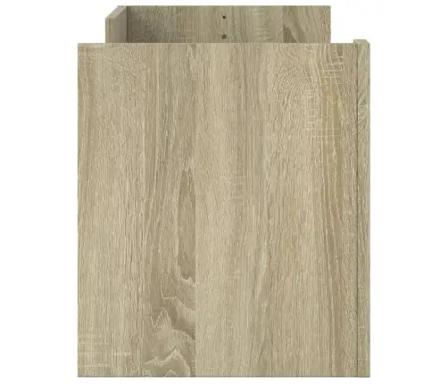 Telerikapp, Sonoma Tamm, 100 X 35 X 40 cm Tehispuit