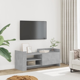 Televizoriaus Spintelė, Betono Pilka, 100X35X40cm Mediena