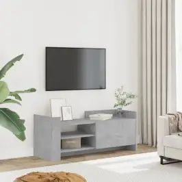 Tv Skapītis, Betona Pelēks, 100X35X40 Cm, Inženierijas Koks Vidaxl
