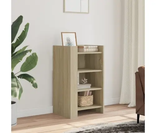 Šoninė Spintelė, Sonoma Ąžuolo, 45X35X75cm Apdirbta Mediena