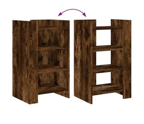 Kumode, Ozolkoka Krāsa, 45X35X75 Cm, Inženierijas Koks Vidaxl