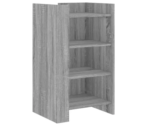 Šoninė Spintelė, Pilka Ąžuolo, 45X35X75cm Apdirbta Mediena