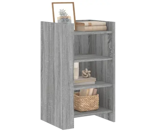 Šoninė Spintelė, Pilka Ąžuolo, 45X35X75cm Apdirbta Mediena