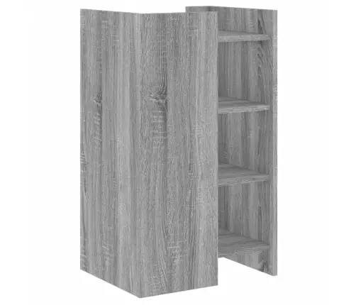 Šoninė Spintelė, Pilka Ąžuolo, 45X35X75cm Apdirbta Mediena