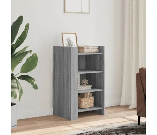 Šoninė Spintelė, Pilka Ąžuolo, 45X35X75cm Apdirbta Mediena