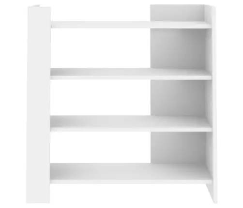 Kumode, Balta, 73,5X35X75 Cm, Inženierijas Koks Vidaxl