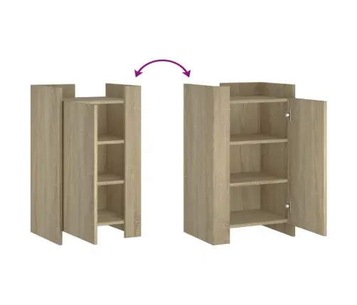 Puhvetkapp, Sonoma Tamm, 45X35X75 cm Tehispuit