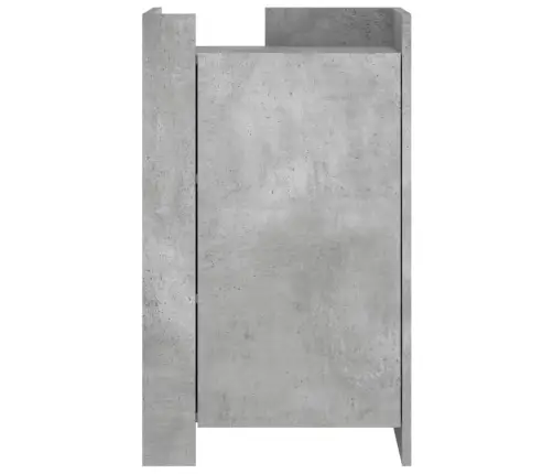 Puhvetkapp, Betoonhall, 45X35X75 cm Tehispuit
