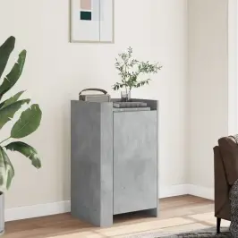 Šoninė Spintelė, Betono Pilka, 45X35X75cm Apdirbta Mediena