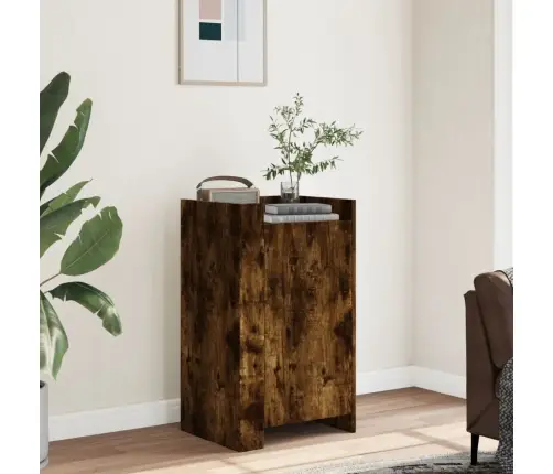 Šoninė Spintelė, Dūminio Ąžuolo, 45X35X75cm Apdirbta Mediena