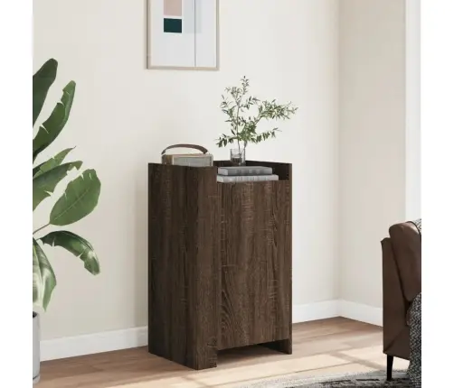 Šoninė Spintelė, Ruda Ąžuolo, 45X35X75cm Apdirbta Mediena