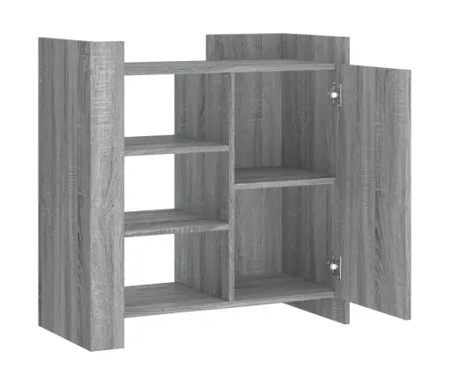 Kumode, Pelēka Ozolkoka, 73,5X35X75 Cm, Inženierijas Koks Vidaxl Kumode, Pelēka Ozolkoka, 73,5X35X75 Cm, Inženierijas Koks Vidaxl