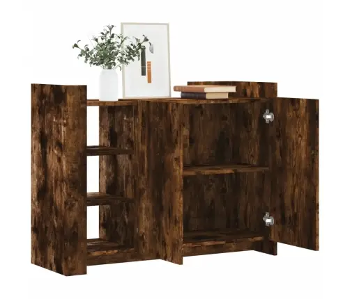 Puhvetkapp, Suitsutatud Tamm, 100 X 35 X 75 cm Tehispuit