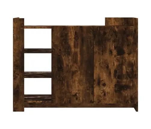 Puhvetkapp, Suitsutatud Tamm, 100 X 35 X 75 cm Tehispuit