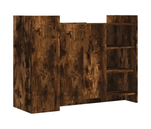 Puhvetkapp, Suitsutatud Tamm, 100 X 35 X 75 cm Tehispuit