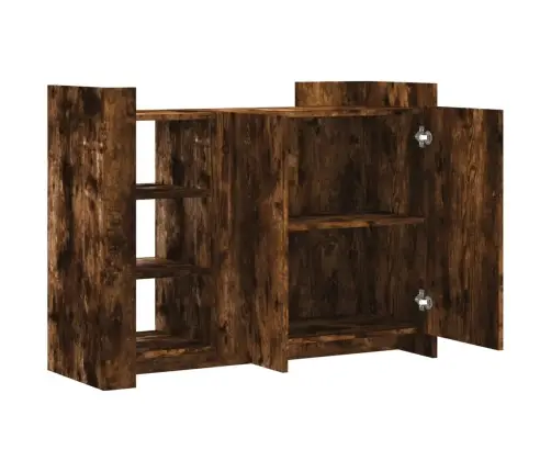 Puhvetkapp, Suitsutatud Tamm, 100 X 35 X 75 cm Tehispuit