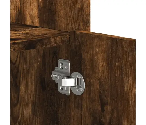 Puhvetkapp, Suitsutatud Tamm, 100 X 35 X 75 cm Tehispuit