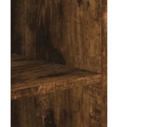 Sieninė Spintelė, Dūminio Ąžuolo, 75X35X60cm Apdirbta Mediena