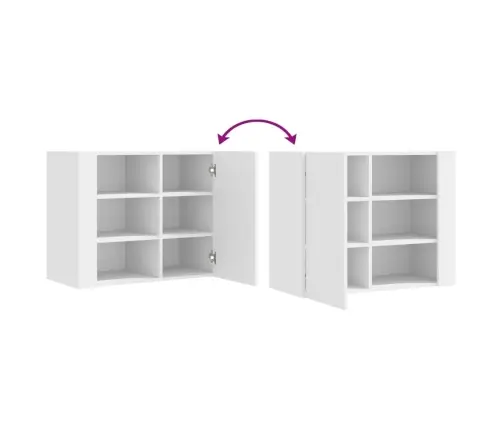 Seinakapp, Valge, 75 X 35 X 60 cm Tehispuit