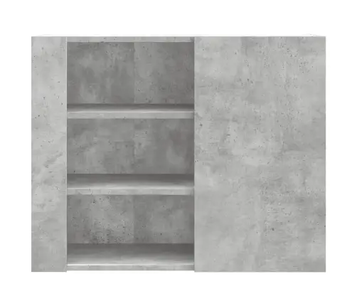 Sieninė Spintelė, Betono Pilka, 75X35X60cm Apdirbta Mediena