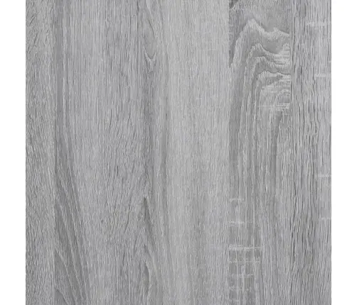Sienas Skapītis, Pelēka Ozola, 75X35X60 Cm, Inženierijas Koks Vidaxl