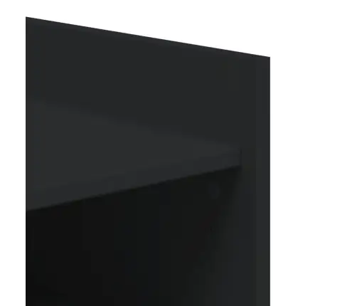 Jalatsikapp, Must, 74,5 X 37,5 X 100 cm Tehispuit