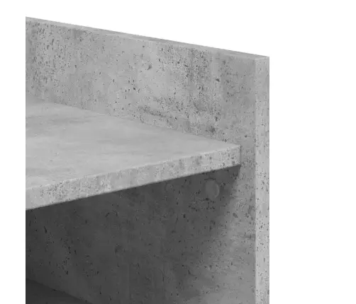 Apavu Skapītis Betona Pelēks 74,5X37,5X100Cm Inženierijas Koks Vidaxl