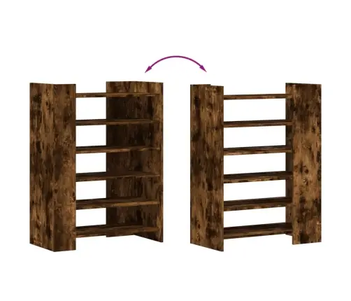 Apavu Skapītis Ozolkoka Krāsa 74,5X37,5X100Cm Inženierijas Koks Vidaxl