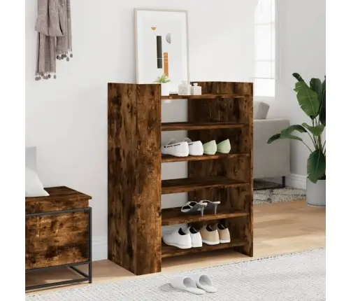 Apavu Skapītis Ozolkoka Krāsa 74,5X37,5X100Cm Inženierijas Koks Vidaxl