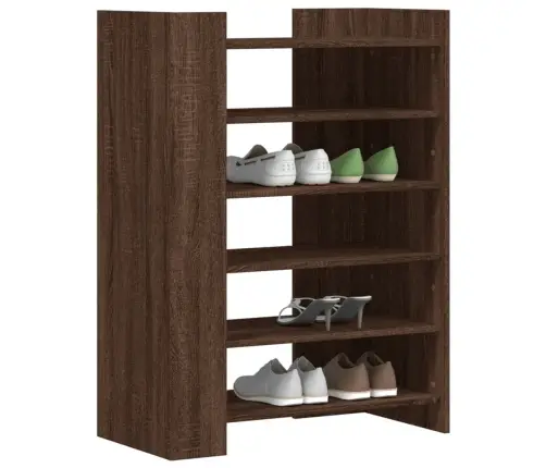 Jalatsikapp, Pruun Tamm, 74,5 X 37,5 X 100 cm Tehispuit