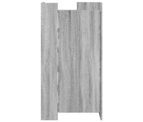 Apavu Skapītis, Pelēka Ozola, 52X37,5X100 Cm, Inženierijas Koks Vidaxl