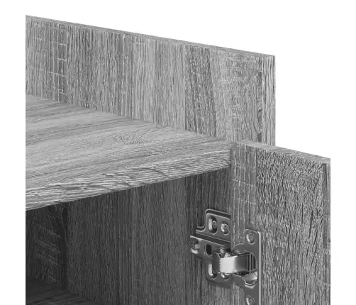 Apavu Skapītis, Pelēka Ozola, 52X37,5X100 Cm, Inženierijas Koks Vidaxl