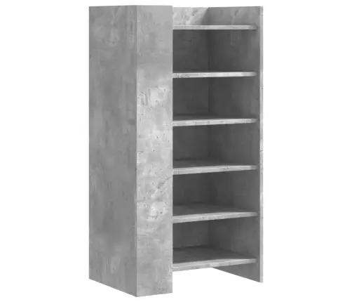 Jalatsikapp, Betoonhall, 52 X 37,5 X 100 cm Tehispuit