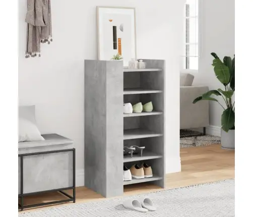 Jalatsikapp, Betoonhall, 52 X 37,5 X 100 cm Tehispuit