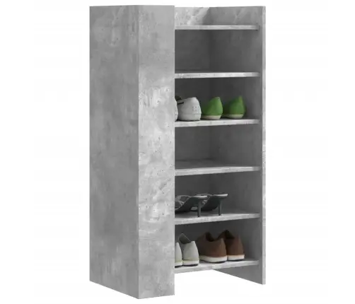 Jalatsikapp, Betoonhall, 52 X 37,5 X 100 cm Tehispuit