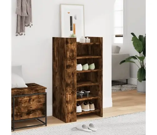 Apavu Skapītis Ozolkoka Krāsa 52X37,5X100Cm Inženierijas Koks Vidaxl