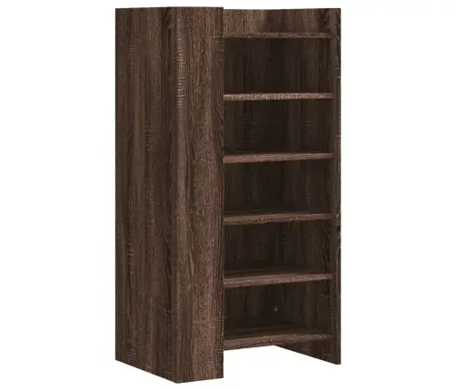 Apavu Plaukts, Ozolkoka Krāsa, 52X37,5X100Cm, Inženierijas Koks Vidaxl