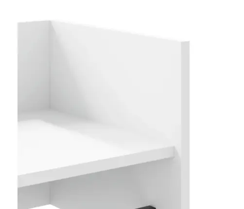 Sienas Plaukts, Balts, 70,5X35X30,5 Cm, Inženierijas Koks Vidaxl