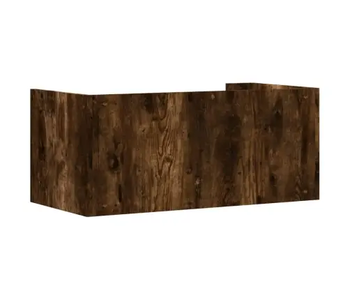 Sienas Plaukts, Ozola Krāsa, 70,5X35X30,5 Cm, Inženierijas Koks Vidaxl