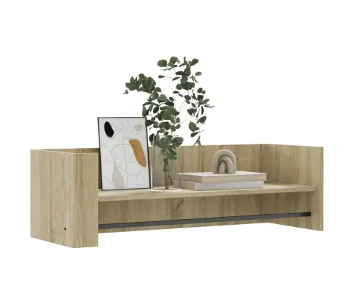 Sieninė Lentyna, Sonoma Ąžuolo Spalvos, 100X35X30,5cm Mdp