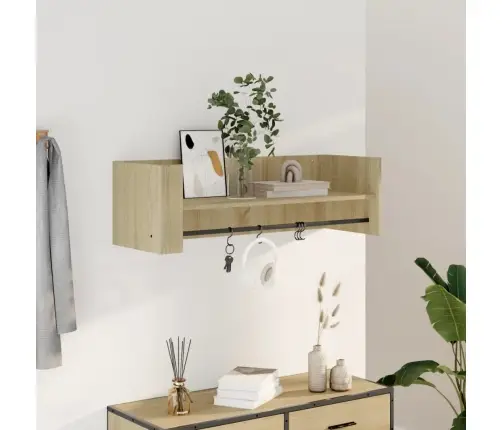 Sieninė Lentyna, Sonoma Ąžuolo Spalvos, 100X35X30,5cm Mdp