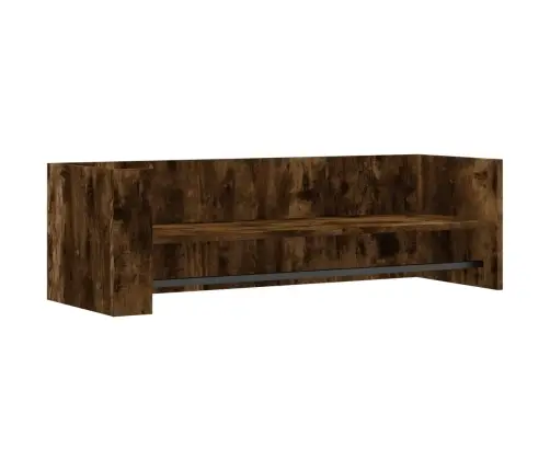 Sienas Plaukts, Ozolkoks, 100X35X30,5 Cm, Inženierijas Koks Vidaxl