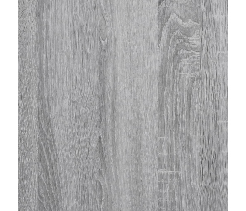 Sienas Plaukts, Pelēcīgs, 100X35X30,5 Cm, Inženierijas Koks Vidaxl