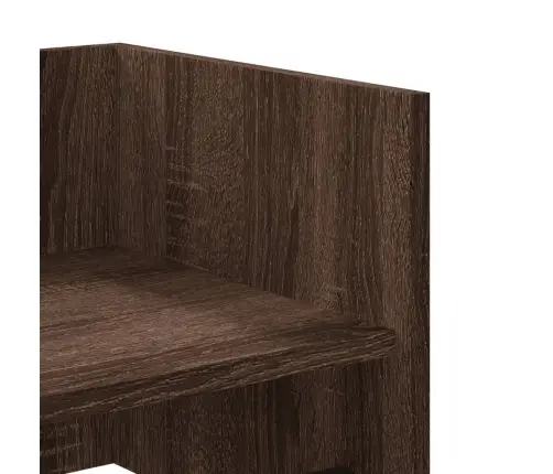 Sienas Plaukts, Ozola Krāsa, 100X35X30,5 Cm, Inženierijas Koks Vidaxl
