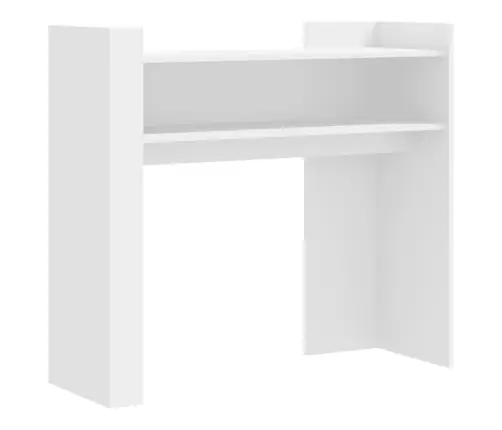 Konsoollaud, Valge, 100 X 35 X 90 cm Tehispuit