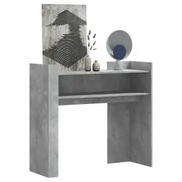 Konsoles Galdiņš, Betonpelēks, 100X35X90 Cm, Skaidu Plāksne Vidaxl